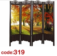 پاراوان پارتیشن طرح طبیعت کد 319